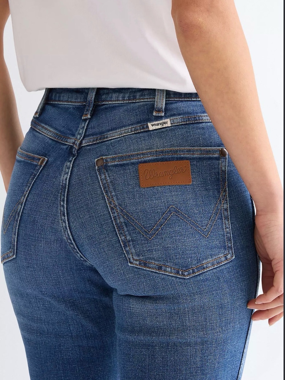 Wrangler Women's Dark Blue Skinny Jeans